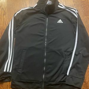 Boys/Girls Adidas black and white jacket